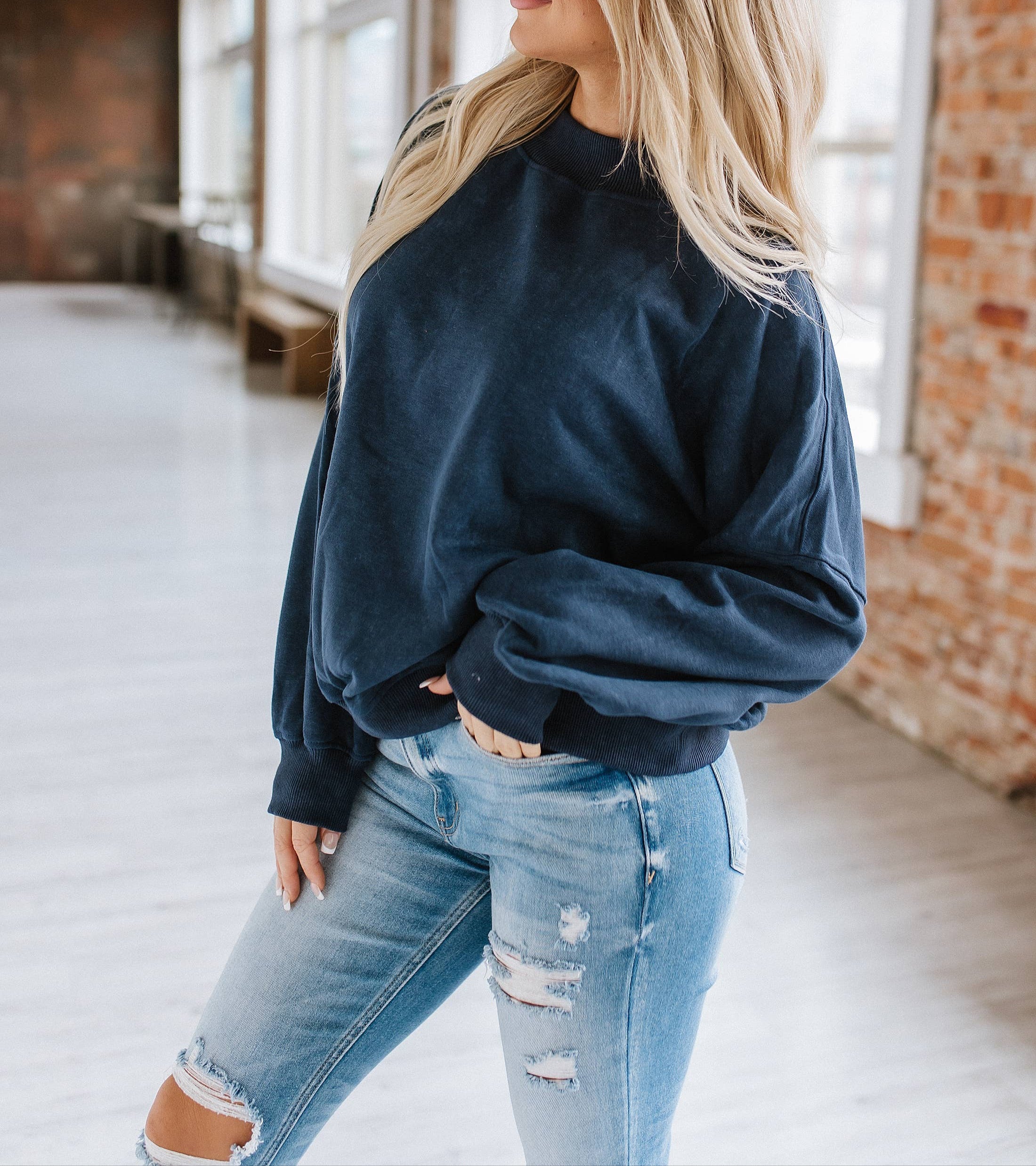 Mineral Washed Sweatshirt